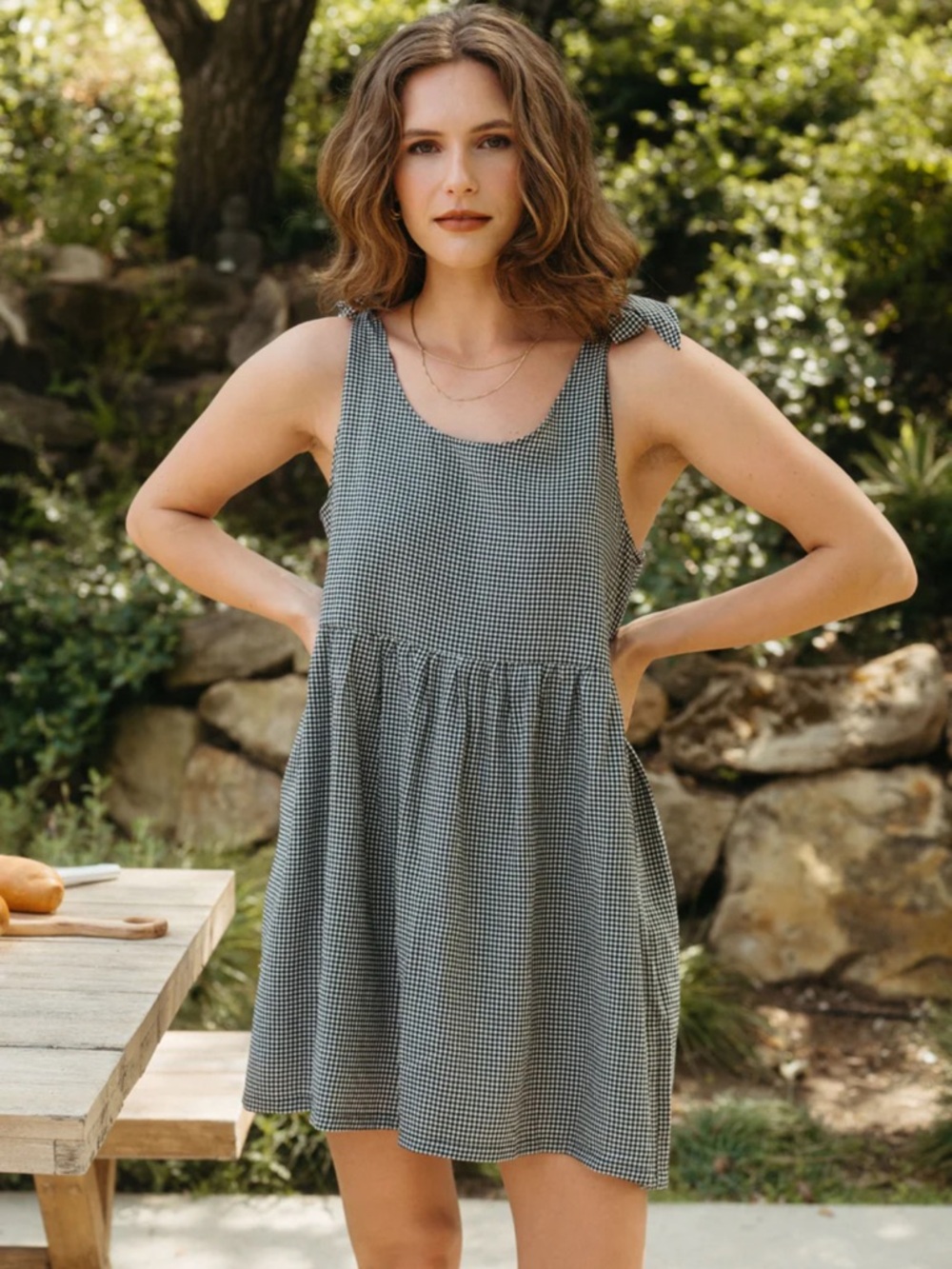Whimsy + Row Gingham Dress